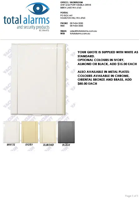 Vac Vacuvalve Inlets